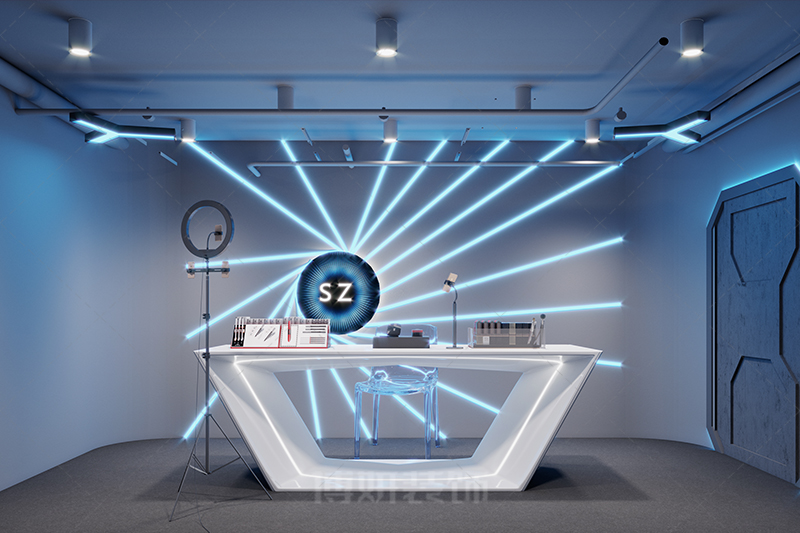 杭州網(wǎng)紅直播間設(shè)計裝修，專業(yè)直播間裝修公司推薦博妍裝飾