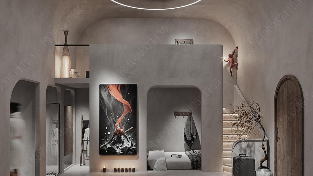 杭州露營風酒店設(shè)計裝修