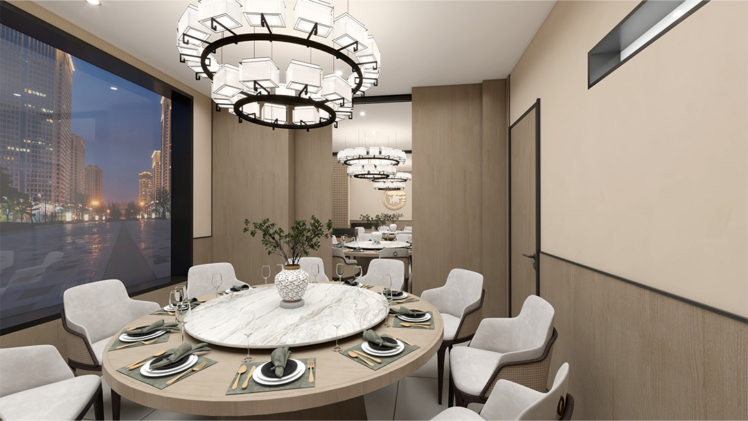 杭州主題中式餐廳裝修設(shè)計