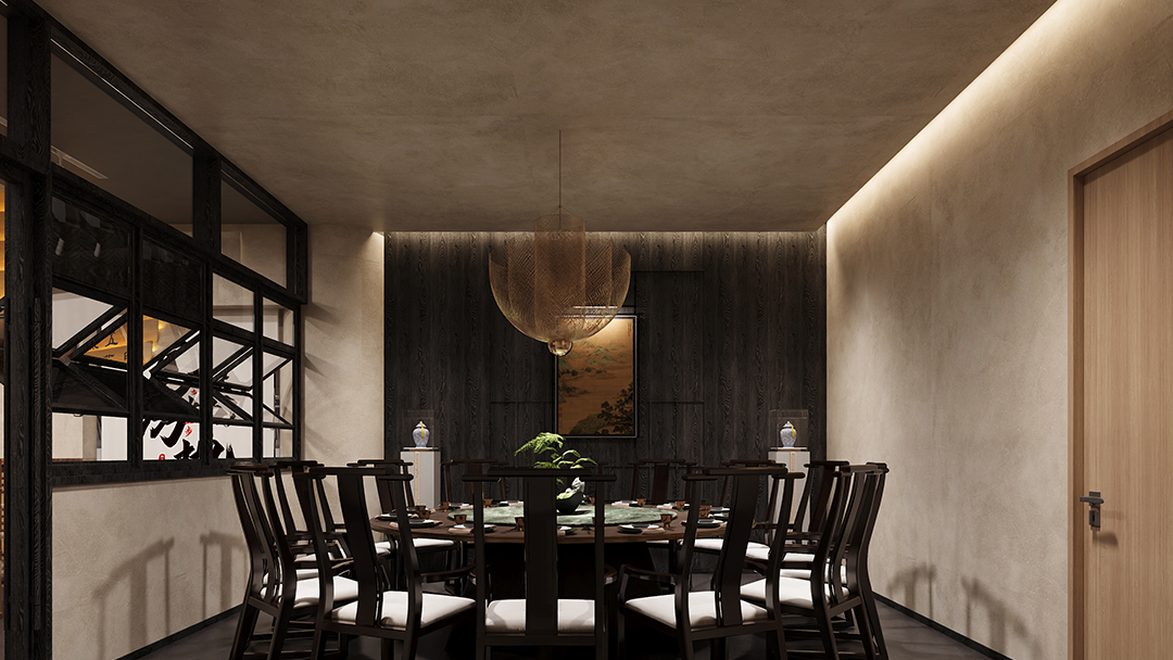 杭州煙火氣中餐廳裝修設(shè)計