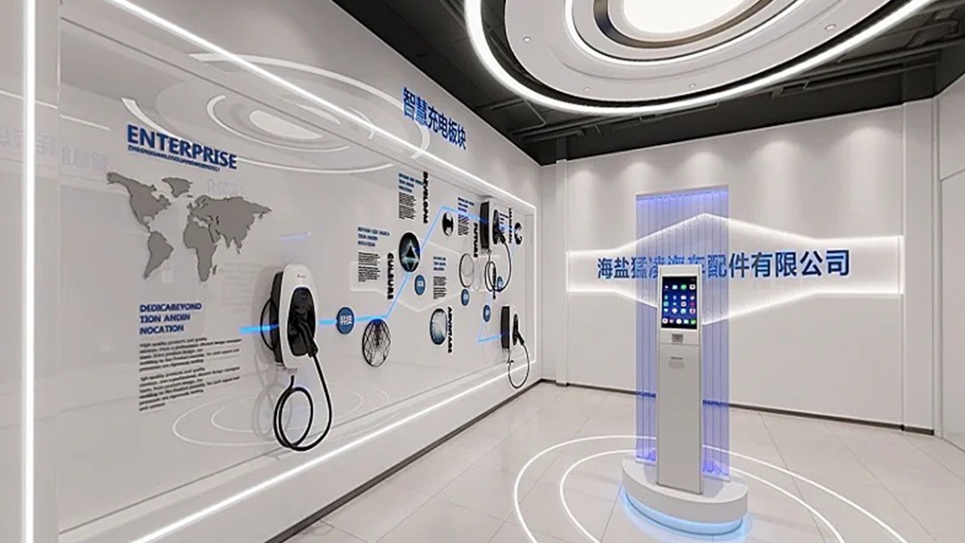 杭州汽車配件展廳裝修設(shè)計