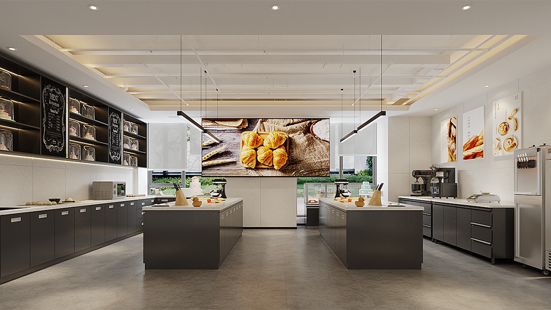 杭州烘焙培訓(xùn)機(jī)構(gòu)裝修設(shè)計(jì)
