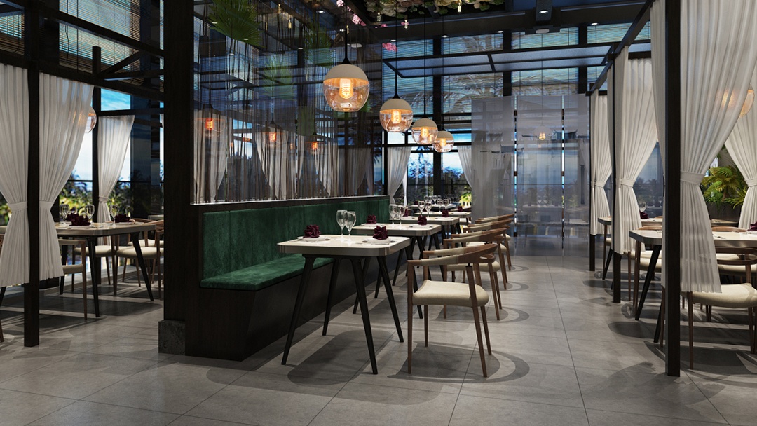 杭州新中式餐飲店裝修設(shè)計(jì)