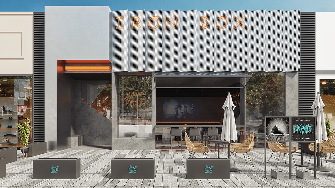 杭州精釀啤酒館工業(yè)風(fēng)裝修設(shè)計(jì)