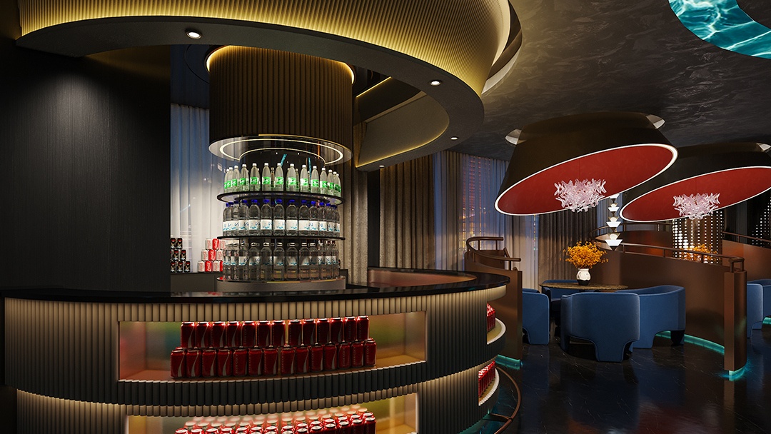 杭州簡歐輕奢風(fēng)足浴會所裝修設(shè)計