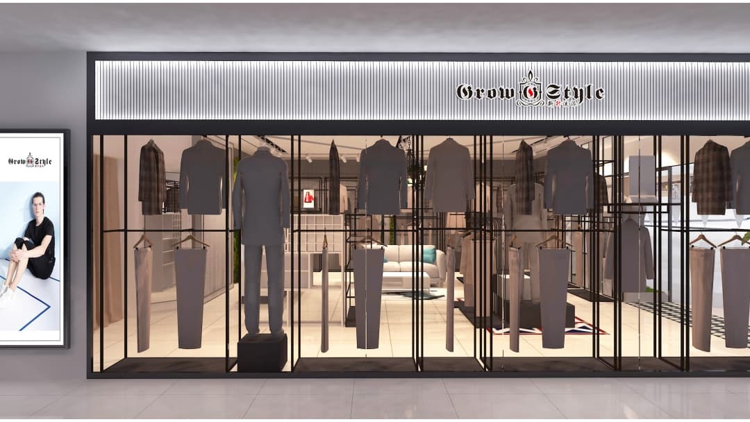 杭州高端西裝店裝修設(shè)計(jì)